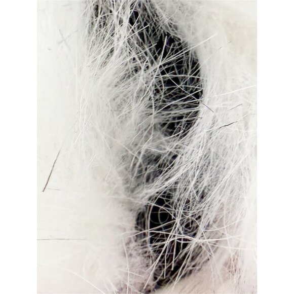 sy soul young Faux Fur Headband with Elastic Stretch White - Picture 4 of 7